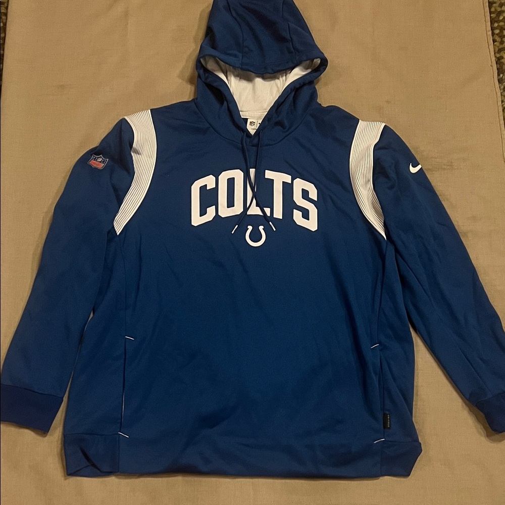 Nike Blue Colts Men's Hoodie Jacket